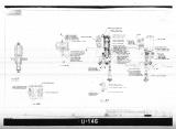 Manufacturer's drawing for Lockheed Corporation P-38 Lightning. Drawing number 196072