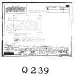 Manufacturer's drawing for Lockheed Corporation P-38 Lightning. Drawing number 194799