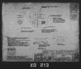 Manufacturer's drawing for Chance Vought F4U Corsair. Drawing number 10616