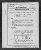 Manufacturer's drawing for North American Aviation B-25 Mitchell Bomber. Drawing number FA5-8 PROCESS MANUAL