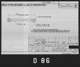 Manufacturer's drawing for North American Aviation P-51 Mustang. Drawing number 104-58883