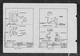 Manufacturer's drawing for North American Aviation B-25 Mitchell Bomber. Drawing number 2C19 2C20