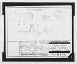 Manufacturer's drawing for Boeing Aircraft Corporation B-17 Flying Fortress. Drawing number 41-8325