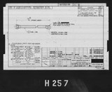 Manufacturer's drawing for North American Aviation B-25 Mitchell Bomber. Drawing number 98-588144