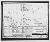 Manufacturer's drawing for Boeing Aircraft Corporation B-17 Flying Fortress. Drawing number 41-599