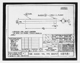 Manufacturer's drawing for Beechcraft AT-10 Wichita - Private. Drawing number 105581