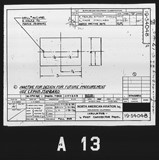 Manufacturer's drawing for North American Aviation P-51 Mustang. Drawing number 19-54048