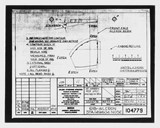 Manufacturer's drawing for Beechcraft AT-10 Wichita - Private. Drawing number 104779