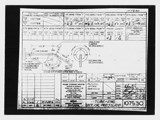 Manufacturer's drawing for Beechcraft AT-10 Wichita - Private. Drawing number 107530
