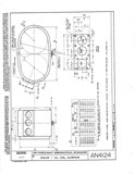 Manufacturer's drawing for Generic Parts - Aviation General Manuals. Drawing number AN4124