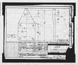 Manufacturer's drawing for Boeing Aircraft Corporation B-17 Flying Fortress. Drawing number 41-7781