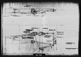 Manufacturer's drawing for North American Aviation B-25 Mitchell Bomber. Drawing number 98-58007