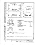 Manufacturer's drawing for Generic Parts - Aviation General Manuals. Drawing number AN3336