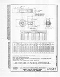 Manufacturer's drawing for Generic Parts - Aviation General Manuals. Drawing number AN943