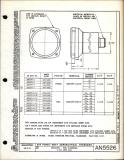 Manufacturer's drawing for Generic Parts - Aviation Standards. Drawing number an5526