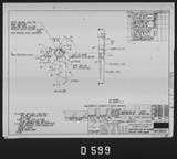 Manufacturer's drawing for North American Aviation P-51 Mustang. Drawing number 99-33557