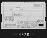 Manufacturer's drawing for North American Aviation B-25 Mitchell Bomber. Drawing number 98-61555