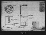 Manufacturer's drawing for North American Aviation B-25 Mitchell Bomber. Drawing number 98-58353