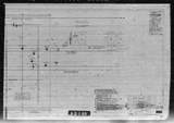 Manufacturer's drawing for North American Aviation B-25 Mitchell Bomber. Drawing number 98-61067