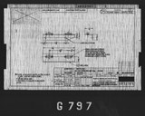 Manufacturer's drawing for North American Aviation B-25 Mitchell Bomber. Drawing number 98-53387