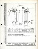 Manufacturer's drawing for Generic Parts - Aviation Standards. Drawing number an6045