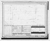 Manufacturer's drawing for Boeing Aircraft Corporation B-17 Flying Fortress. Drawing number 41-3057