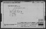 Manufacturer's drawing for North American Aviation B-25 Mitchell Bomber. Drawing number 98-54025