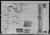 Manufacturer's drawing for North American Aviation B-25 Mitchell Bomber. Drawing number 98-43001