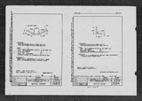 Manufacturer's drawing for North American Aviation B-25 Mitchell Bomber. Drawing number 1S83 1S84