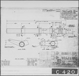 Manufacturer's drawing for Curtiss-Wright P-40 Warhawk. Drawing number 75-14-033