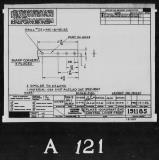 Manufacturer's drawing for Lockheed Corporation P-38 Lightning. Drawing number 191185