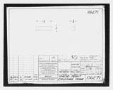 Manufacturer's drawing for Beechcraft AT-10 Wichita - Private. Drawing number 106271