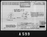 Manufacturer's drawing for North American Aviation P-51 Mustang. Drawing number 99-52592