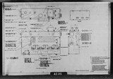 Manufacturer's drawing for North American Aviation B-25 Mitchell Bomber. Drawing number 98-54011