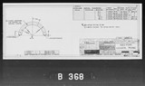 Manufacturer's drawing for Boeing Aircraft Corporation B-17 Flying Fortress. Drawing number 1-20531