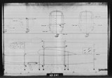 Manufacturer's drawing for North American Aviation B-25 Mitchell Bomber. Drawing number 98-53386