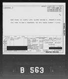 Manufacturer's drawing for Boeing Aircraft Corporation B-17 Flying Fortress. Drawing number 1-21499
