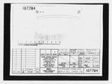 Manufacturer's drawing for Beechcraft AT-10 Wichita - Private. Drawing number 107784