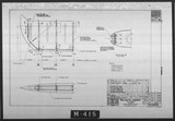 Manufacturer's drawing for Chance Vought F4U Corsair. Drawing number 33162