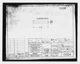 Manufacturer's drawing for Beechcraft AT-10 Wichita - Private. Drawing number 101204