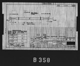 Manufacturer's drawing for North American Aviation B-25 Mitchell Bomber. Drawing number 108-320280