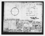 Manufacturer's drawing for Beechcraft AT-10 Wichita - Private. Drawing number 105359