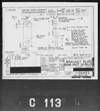 Manufacturer's drawing for Boeing Aircraft Corporation B-17 Flying Fortress. Drawing number 1-26453