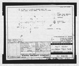 Manufacturer's drawing for Boeing Aircraft Corporation B-17 Flying Fortress. Drawing number 41-4609