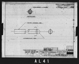 Manufacturer's drawing for North American Aviation B-25 Mitchell Bomber. Drawing number 98-531578