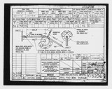 Manufacturer's drawing for Beechcraft AT-10 Wichita - Private. Drawing number 103206