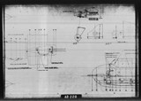 Manufacturer's drawing for North American Aviation B-25 Mitchell Bomber. Drawing number 98-53301