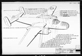 Manufacturer's drawing for North American Aviation B-25 Mitchell Bomber. Drawing number 108-581001