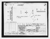 Manufacturer's drawing for Beechcraft (Beech Aircraft Corporation) AT-10 Wichita - Private. Drawing number 104897