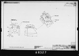 Manufacturer's drawing for North American Aviation B-25 Mitchell Bomber. Drawing number 108-48080